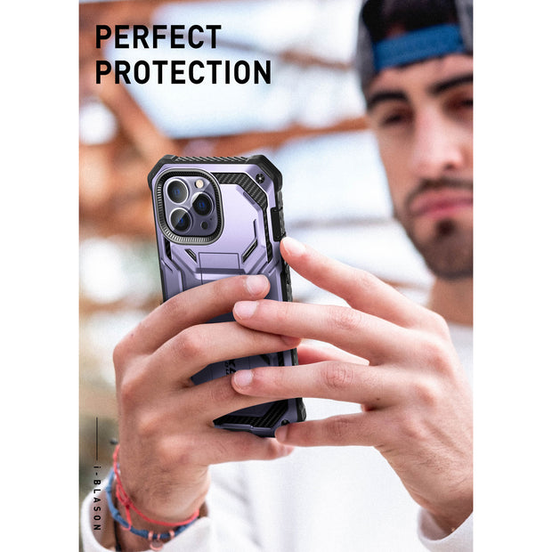 iPhone 14 Pro Max Armorbox Case - Metallic Purple