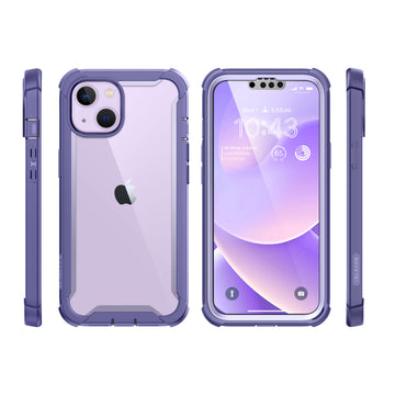 i-Blason Ares Deep Purple Case for iPhone 14 (iPhone2021/22-6.1-Ares-SP-Mauve)