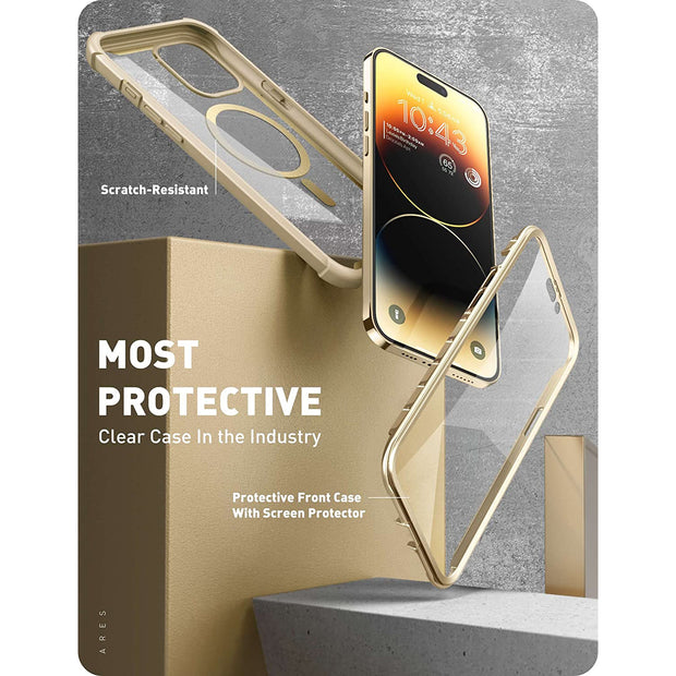 iPhone 14 Pro Max Ares Mag Case - Gold