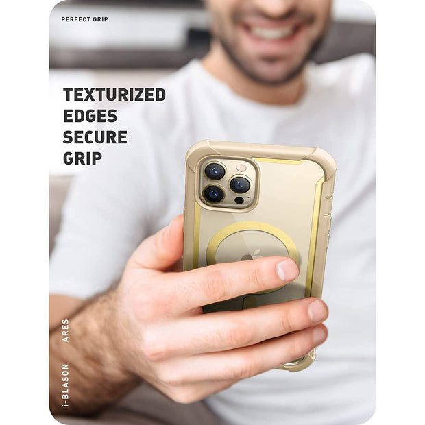 iPhone 14 Pro Max Ares Mag Case - Gold
