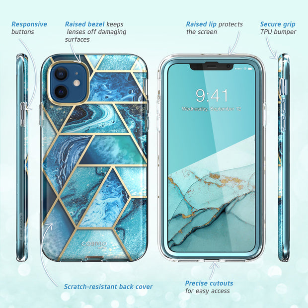 iPhone 12 mini Cosmo Case(open box) - Ocean Blue