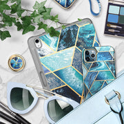 Phone Ring Holder Cosmo Snaps - Ocean Blue