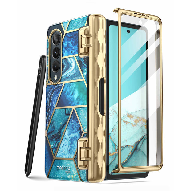 Galaxy Z Fold4 Cosmo Pro(open box) - Ocean Blue
