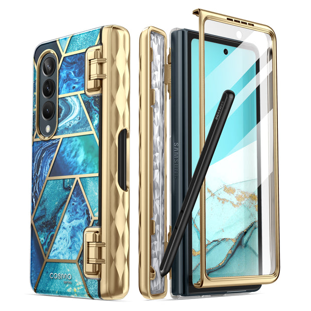 Galaxy Z Fold4 Cosmo Pro(open box) - Ocean Blue