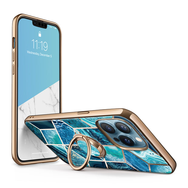 iPhone 13 Pro Max Cosmo Snap Case - Ocean Blue