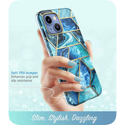 iPhone 14 Plus Cosmo Case - Ocean Blue