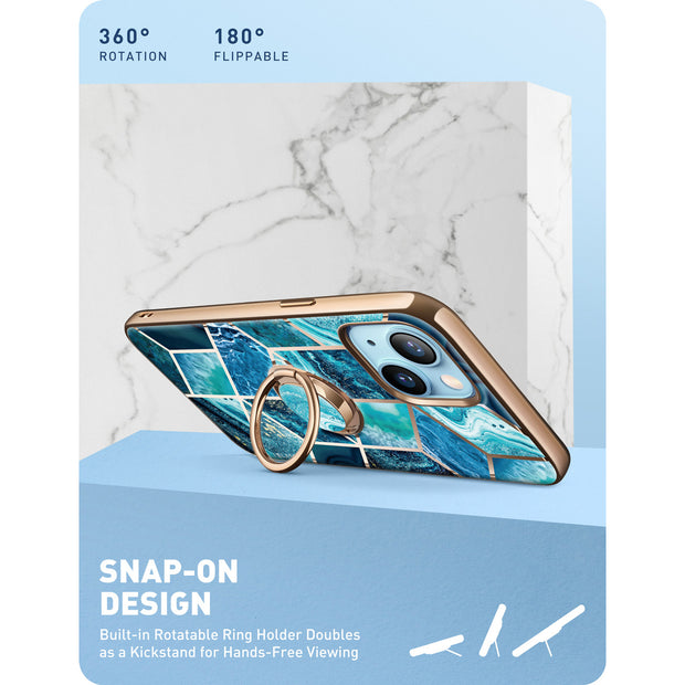 iphone 13 Cosmo Snap Case-Ocean Blue