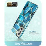 Galaxy S21 FE Cosmo Case - Ocean Blue