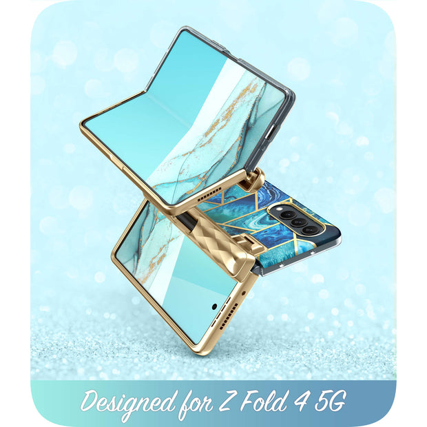 Galaxy Z Fold4 Cosmo Pro(open box) - Ocean Blue