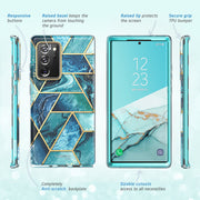 Galaxy Note20 Ultra Cosmo Case(open box) - Ocean Blue
