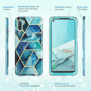 Galaxy A11 Cosmo Case - Ocean Blue