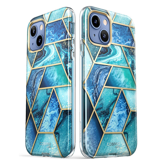 iPhone 14 Plus Cosmo Case - Ocean Blue