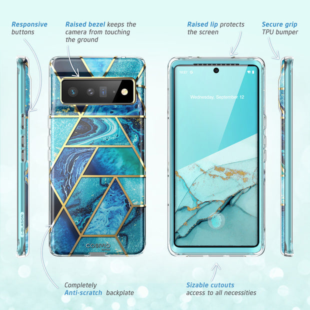 Google Pixel 6 Pro Cosmo Case(open box) - Ocean