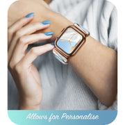 Apple Watch 44/45mm Cosmo Luxe Case - Ocean Blue