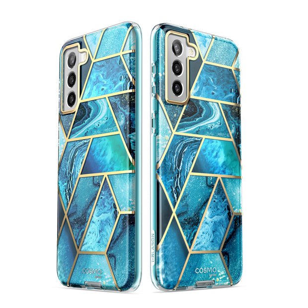 Galaxy S21 FE Cosmo Case - Ocean Blue