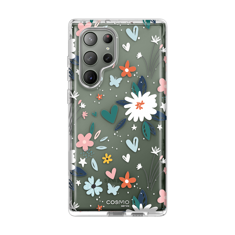 XIZYO For Samsung Galaxy S23 Ultra Case Rose Design Floral Pattern