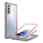 Galaxy S21 Plus Ares Clear Rugged Case - Pink