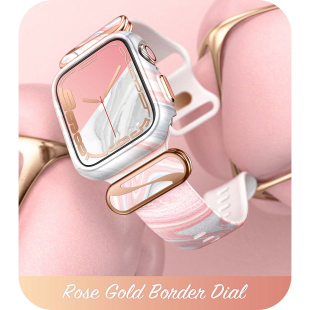 Apple Watch 40/41mm Cosmo Luxe Case -  Marble Pink