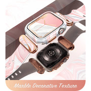 Apple Watch 40/41mm Cosmo Luxe Case -  Marble Pink