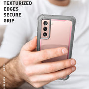 Galaxy S21 Ares Clear Rugged Case - Pink