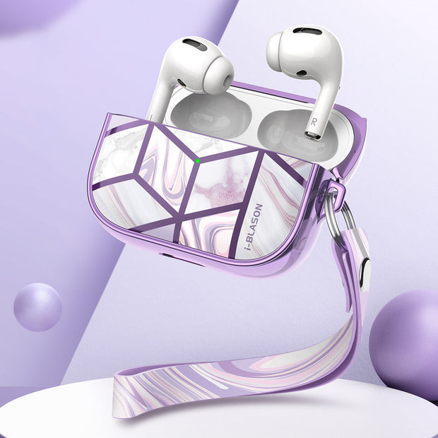 AirPods Pro Cosmo Case - Marble Purple