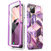 Galaxy A12 Cosmo Case - Marble Purple