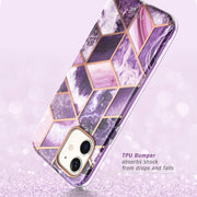 iPhone 12 Cosmo Case(open box) - Marble Purple