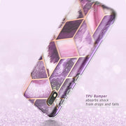 Galaxy A10e Cosmo Case - Marble Purple