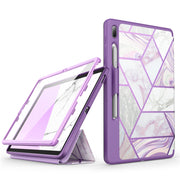 Galaxy Tab S7 FE 12.4 inch (2021) Cosmo Case - Marble Purple