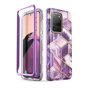 Galaxy S20 Ultra Cosmo Case - Marble Purple