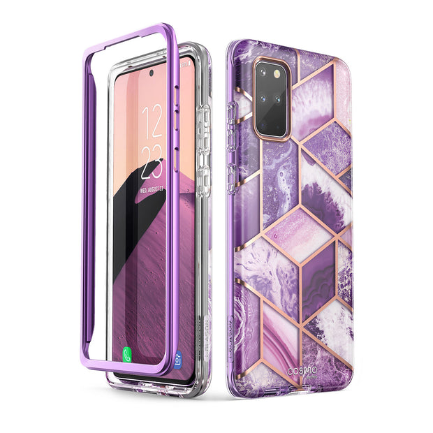 Galaxy S20 Plus Cosmo Case - Marble Purple