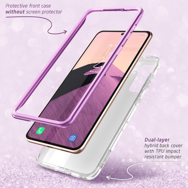 Galaxy S21 Plus Cosmo Case - Marble Purple