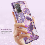 Galaxy S20 Plus Cosmo Case - Marble Purple