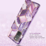 Galaxy S20 Plus Cosmo Case(open box) - Marble Purple