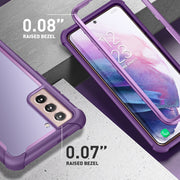 Galaxy S21 Plus Ares Clear Rugged Case - Purple