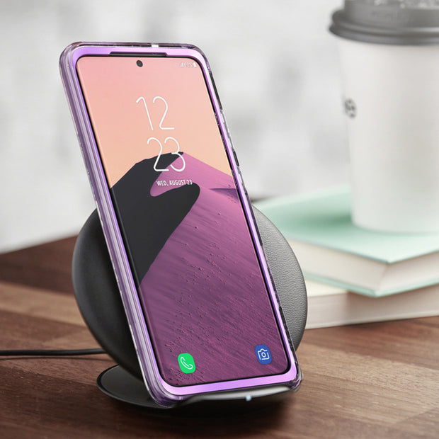Galaxy S20 Plus Cosmo Case(open box) - Marble Purple