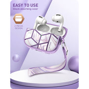 AirPods Pro 2 Cosmo Case - Marble Purple