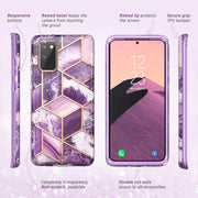 Galaxy S20 Cosmo Case - Marble Purple