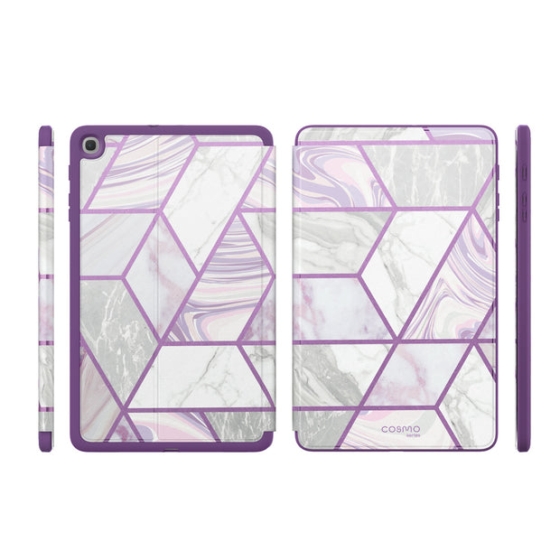 Galaxy Tab A 10.1 inch (2019) Cosmo Case - Marble Purple