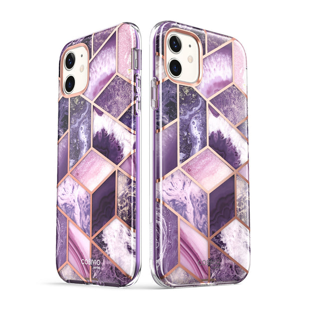 iPhone 12 mini Cosmo Case(open box) - Marble Purple