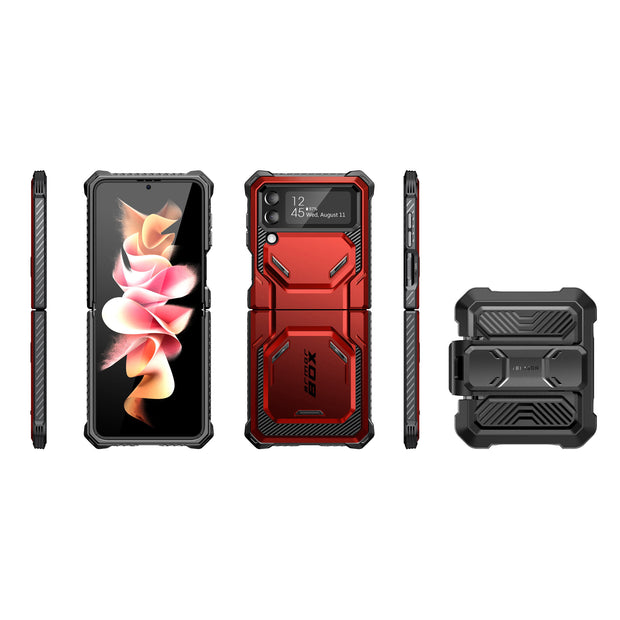 Galaxy Z Flip4 Armorbox - Metallic Red