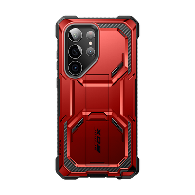 Galaxy S23 Ultra Armorbox Case - Metallic Red