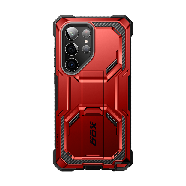 Galaxy S23 Ultra Armorbox Case - Metallic Red