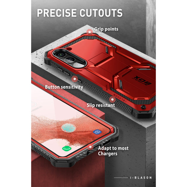 Galaxy S23 Plus Armorbox Case-Metallic Red