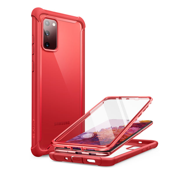 Galaxy S20 FE 5G Ares Clear Rugged Case - Red