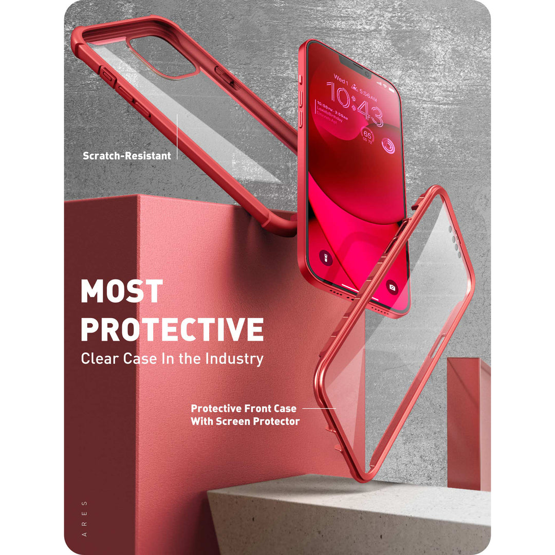 ajew(エジュー) iPhone14 / red 【patent case】 EvoCheck - Apple iPhone 14 Pro Max Case MagSafe Compatible