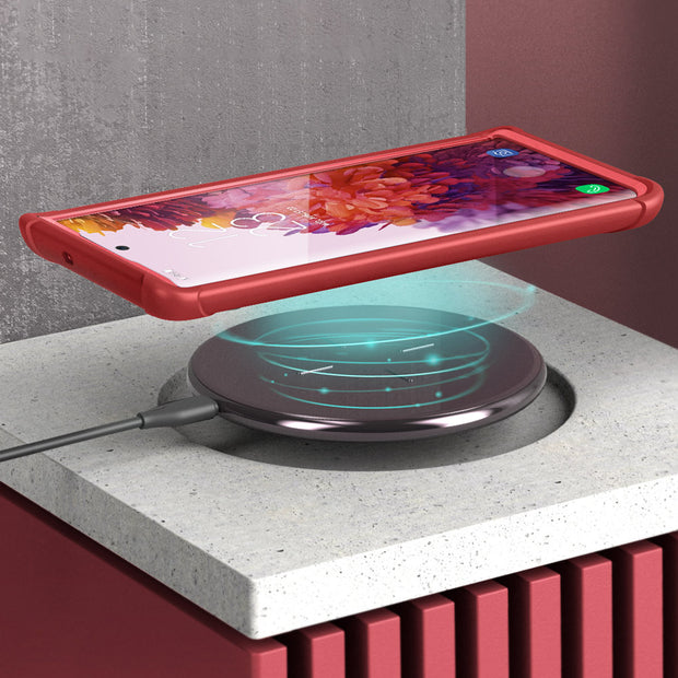 Galaxy S20 FE 5G Ares Clear Rugged Case - Red