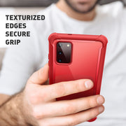 Galaxy S20 FE 5G Ares Clear Rugged Case - Red