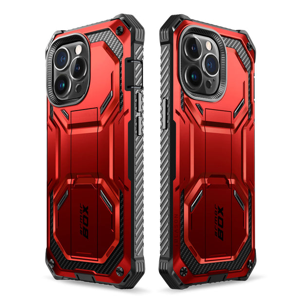 iPhone 14 Pro Armorbox Case - Metallic Red