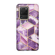 Galaxy S20 Ultra Cosmo Case - Marble Purple